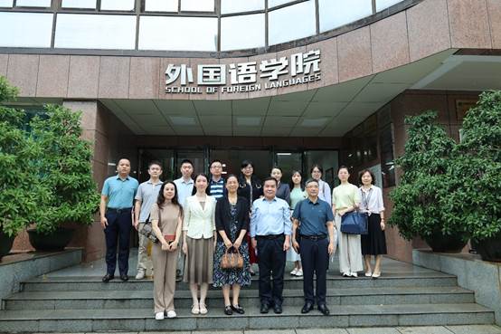 自治区外事办东盟处到2138CC太阳集团调研交流